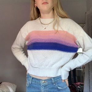 Forever 21 color block sweater